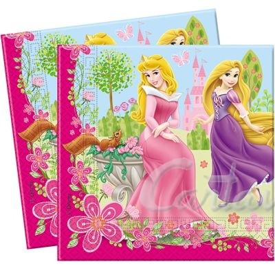 Tovaglioli di carta Princess Summer Palace 33x33 20pz